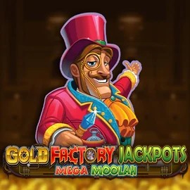 Play Gold Factory Jackpots Mega Moolah slot by Aurum Signature Studios on betistaa.eu
