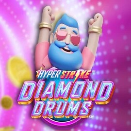 Hyper Strike Diamond Drums by Gameburger Studios, showcased at betistaa.eu – game logo
